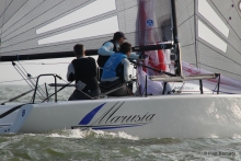 Marusia UKR819 of Oleg Dyvinets - 2014 Melges 24 European Sailing Series 3rd Corinthian