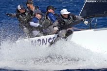 Monsoon of Bruce Ayres at the 2019 Melges 24 World Championship in Villasimius, Sardinia, Italy