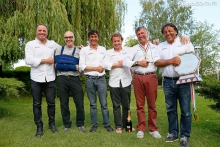 Blu Moon of Franco Rossini with Matteo Ivaldi at the helm - Melges 24 European Champion 2014 with Giorgio Zuccoli Trophy