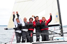 Böklunder Melges 24 European Championship 2011 - European champion Gullisara with Carlo Fracassoli at the helm - photo Pierrick Contin