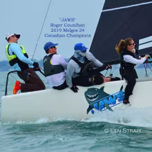 USA-775 “Jaws” with Roger Counihan on helm - 2019 Canadian Melges 24 Champion