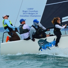 USA-775 “Jaws” with Roger Counihan on helm - 2019 Canadian Melges 24 Champion