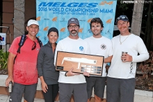 Zarko Draganic Trophy - New England Ropes USA658 owned by Tim Healy - 6th in overall at the Melges 24 World Championship 2016 in Miami, USA 