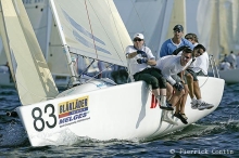 Eivind Melleby and Full Medal Jacket NOR804 - 5th at the 2004 Melges 24 Worlds in Marstrand, SWE 