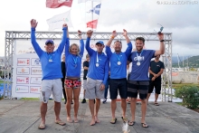 Gill Race Team GBR694 of Miles Quinton with Geoff Carveth at the helm - 2nd Corinthian team of the 2019 Melges 24 European Sailing Series