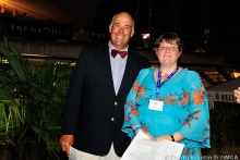 Hank Stuart and Fiona Brown - 2012 Melges 24 World Championship - Torbole, Italy