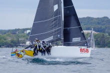  2019 Melges 24 North American Champion Travis Weisleder racing Lucky Dog