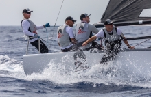 Zingara CAN853 of Richard Reid with Scott Nixon, Ben Lamb and Bill Gooderham - 2019 Melges 24 World Championship - Villasimius, Sardinia, Italy