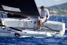 Richard Reid and his Zingara CAN853 - 2019 Melges 24 World Championship - Villasimius, Sardinia, Italy