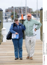 Fiona Brown and Hank Stuart - 2009 Melges 24 Worlds in Annapolis, USA