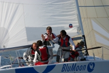 Blu Moon SUI521 of Franco Rossini at the 2007 Melges 24 European Championship held in association with Rolex Baltic Week