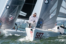Melges 24s and Florida go well together. Warm water, warm sun and close Corinthian action.