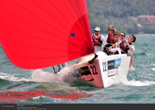 2012 Melges 24 Worlds in Torbole, Italy - CZE828 - Petr Fiala, Martin Trcka, Jan Kuchař, Michal Kotek, Johana Napravnikova Koranova