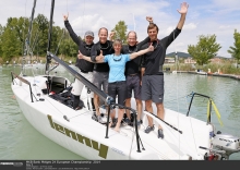 2014 Melges 24 Corinthian European Champion - Lenny EST790 of Tõnu Tõniste - Balatonfüred, Hungary