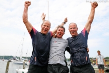 2015 Melges 24 World Champion Chris Rast and Corinthian World Champions Tõnu Tõniste and Toomas Tõniste