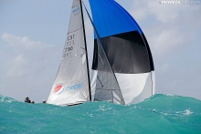 Lenny EST790 of Tõnu Tõniste at the 2016 Melges 24 World Championship in Miami, USA