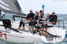 Brian Porter - Full Throttle USA849 at the 2016 Melges 24 Worlds in Miami