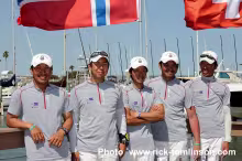 Eiichiro Hamazaki and his team on Esprit JPN783 - 2011 Melges 24 Corinthian World Champion