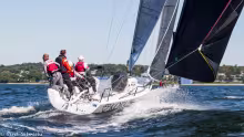 Tiit Vihul and Rock City team at the 2019 Melges 24 Estonian Melges 24 Championship