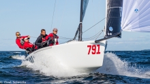 Zuxu team of Peter Saraskin with Jaan Akermann, Paavo Pettai, Kevin Grass and Tristan Saraskin - 2nd at the 2019 Melges 24 Estonian Championship