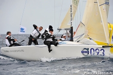 I Corinthian 2008 Melges 24 Worlds - Terra Eiendomsmegling NOR554 - Oyvind Peder Jahre, Sivert Denneche, Oistein Johansen, Marius Falch Orvin, Taja Zaikova - Porto Cervo, Italy