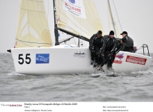 Chris Larson, Richard Clarke (CAN), Mike Wolfs (CAN), Curtis Florence (CAN) - 2009 Melges 24 World Champions on West Marine / New England USA655 