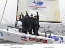 Chris Larson, Richard Clarke (CAN), Mike Wolfs (CAN), Curtis Florence (CAN) - 2009 Melges 24 World Champions on West Marine / New England USA655