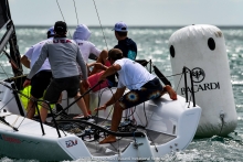 Zenda Express with Harry Melges IV at the helm - 2020 Bacardi Cup Invitational Regatta