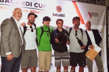 USA 820 of Bora Gulari, Kyle Navin, Norman Berg, Ian Liberty and Taylor Canfield - 2020 Bacardi Cup Invitational Regatta