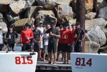 Dockside beers is always a popular part of the Melges 24 Nationals