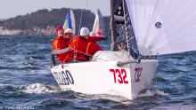 Herman Horn Johannessen, Malin Rørvik-Sundelin, Jan Borø, Jan Frederik Dyvi, Stian Ness Rørvik  - 2019 Melges 24 Norwegian Championship