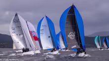 Nortek Sailing Team NOR628 - Jon Aksel Mortensen (helm), Magnus Andersen, Fredrik Baarnes Eriksen, Baard Hübert, Andreas Sola Fischer - 2019 Melges 24 Norwegian Championship