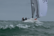 Sandy Higgins and the Scorpius team finished second overall in the 2020 Melges 24 Nationals