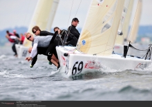 Storm Capital Sail Racing NOR751 - Oyvind Peder Jahre, Sivert Denneche, Taja Zaikova, Marius Falch Orvin, Stian Briseid - 2nd Corinthian - 2011 Böcklunder Melges 24 Europeans - Aarhus, Denmark