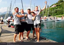 Storm Capital Sail Racing NOR751 - Oyvind Peder Jahre, Sivert Denneche, Taja Zaikova, Marius Falch Orvin, Stian Briseid - 2012 Melges 24 Corinthian World Champions - Torbole, Italy