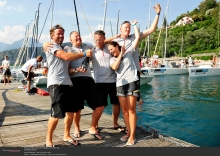 Storm Capital Sail Racing NOR751 - Oyvind Peder Jahre, Sivert Denneche, Taja Zaikova, Marius Falch Orvin, Stian Briseid - 2012 Melges 24 Corinthian World Champions - Torbole, Italy