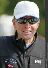 Andrea Racchelli at the 2014 Melges 24 European Championship in Balatonfüred, Hungary