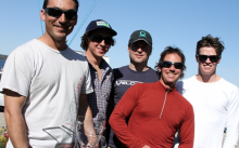 Bora Gulari and his New England Ropes crew comprising tactician Jeremy Wilmot, George Peet, Dan Kaseler and Chris Fortine - 2011 Melges 24 US National Champions