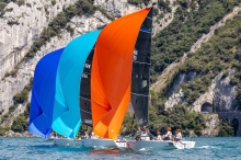 Hungarian Seven-Five-Nine HUN759 by Akos Csolto - 2020 Melges 24 European Sailing Series Event #1 in Torbole, Italy