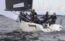 Lenny EST790 team of Tõnu Tõniste, Toomas Tõniste, Tammo Otsasoo, Henri Tauts and Maiki Saaring - 2020 Melges 24 Estonian Champions