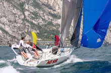 Yes Sir No Sir EST 646 - Tõnis Haavel, Raul Grigorjev, Erki Teras, Ardo Reiman, Anu Reiman - 2018 Melges 24 European Sailing Series in Torbole