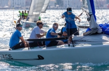 ACE GER647 of Jannes Wiedemann at the 2020 Melges 24 European Sailing Series Event #3 in Portoroz, Slovenia