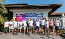 Corinthian podium at the 2020 Melges 24 European Sailing Series Event #3 in Portoroz, Slovenia