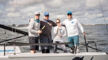 Jaws, USA775 of Roger Counihan / Todd Wilson / Travis Maier / Tiffany Wilson - 2020 Melges 24 Charleston Open