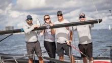 Bad Idea, USA717 of Scot Zimmerman / Katy Zimmerman / Andy Girrell / Kevin Fisher - 2020 Melges 24 Charleston Open