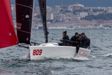 Arkanoe by Montura ITA809 of Sergio Caramel won today's only race in Trieste at the final event of the 2020 Melges 24 European Sailing Series