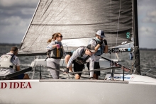 Bad Idea, USA717 of Scot Zimmerman / Katy Zimmerman / Andy Girrell / Kevin Fisher - 2020 Melges 24 Charleston Open