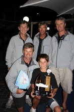 M24 winning crew Matilda of Heath Walters - Winner 2010 Melges 24 Australian Championships