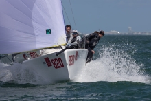 Bora Gulari's New England Ropes USA820 with Kyle Navin, Norman Berge, Ian Liberty and Michael Menninger - The Winner of the Bacardi Cup Invitational Regatta March 2021