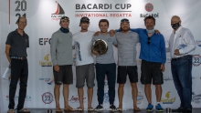 Bora Gulari's New England Ropes USA820 with Kyle Navin, Norman Berge, Ian Liberty and Michael Menninger - The Winner of the Bacardi Cup Invitational Regatta March 2021